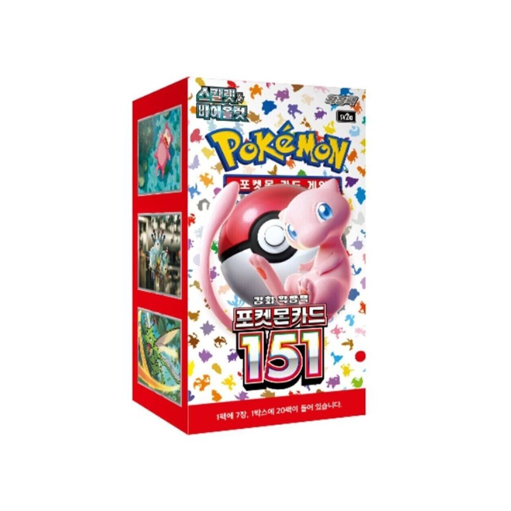 Pokemon 151 Booster Box [Korean]